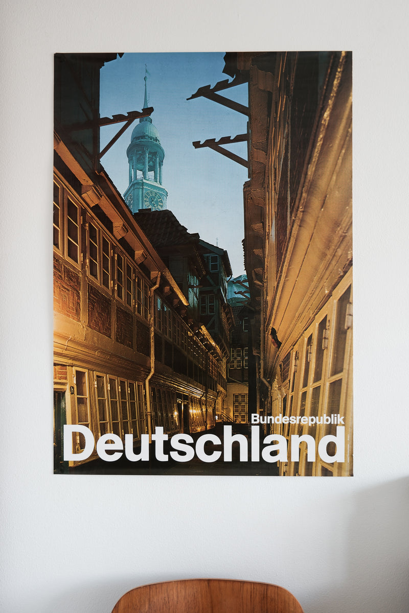 Vintage 1970s Germany Poster (Architecture)